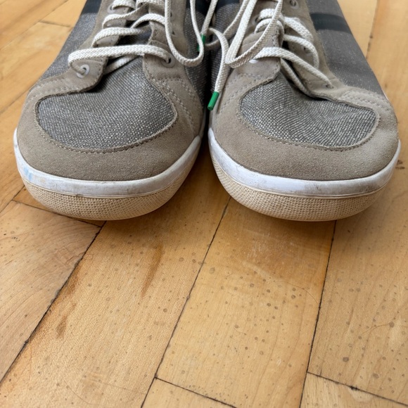 Plae Prospect Stone Gray Mens Suede Casual Size 11.5 Shoes 553010 050‎ Green - Picture 10 of 12